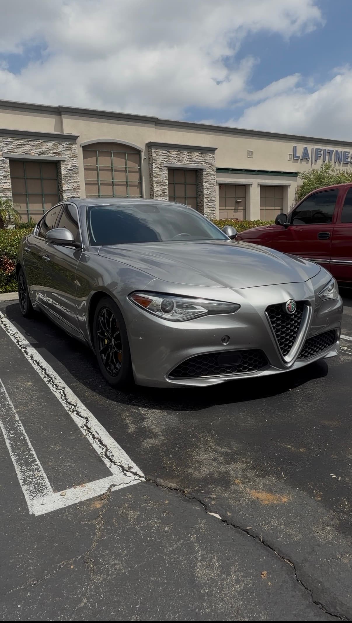 Vehicle exterior with a fresh maintenance detail finish